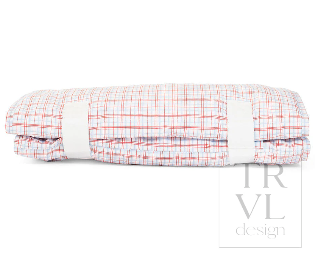 Nap Mat- Classic Red Plaid