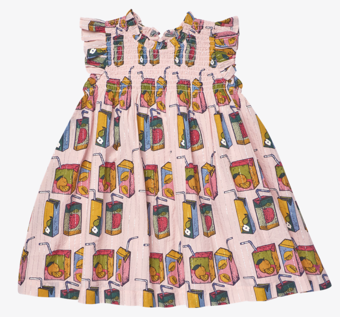 Girls Stevie Dress- Juice Boxes