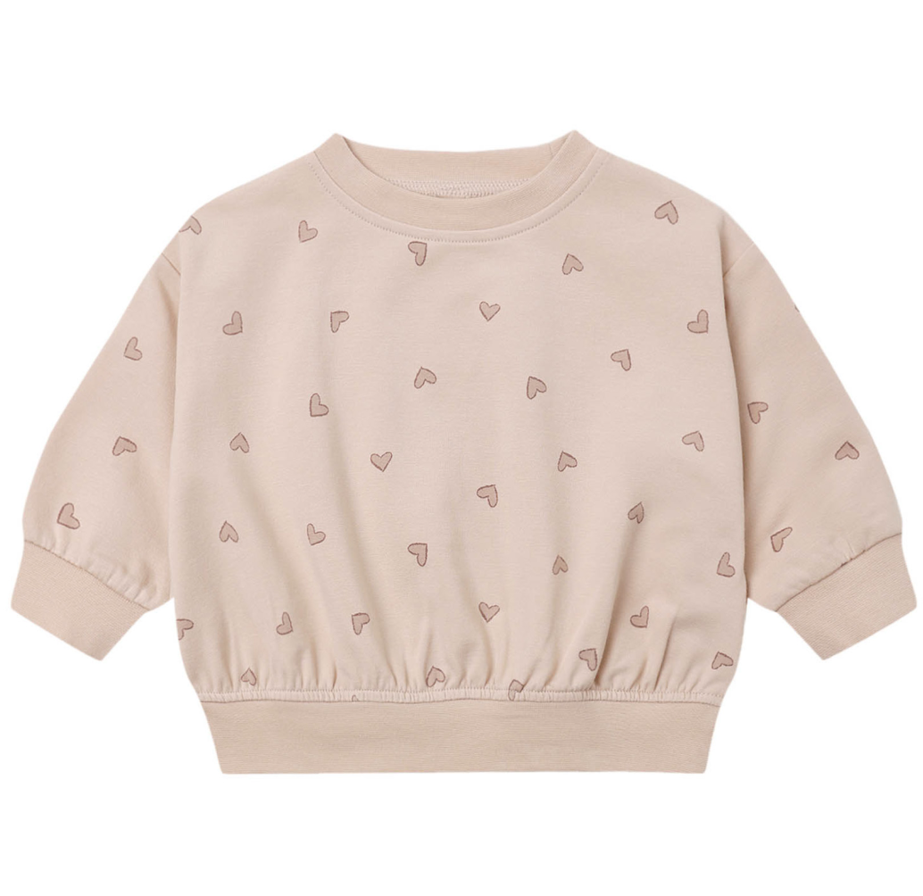 Relaxed Sweat Set- Hearts