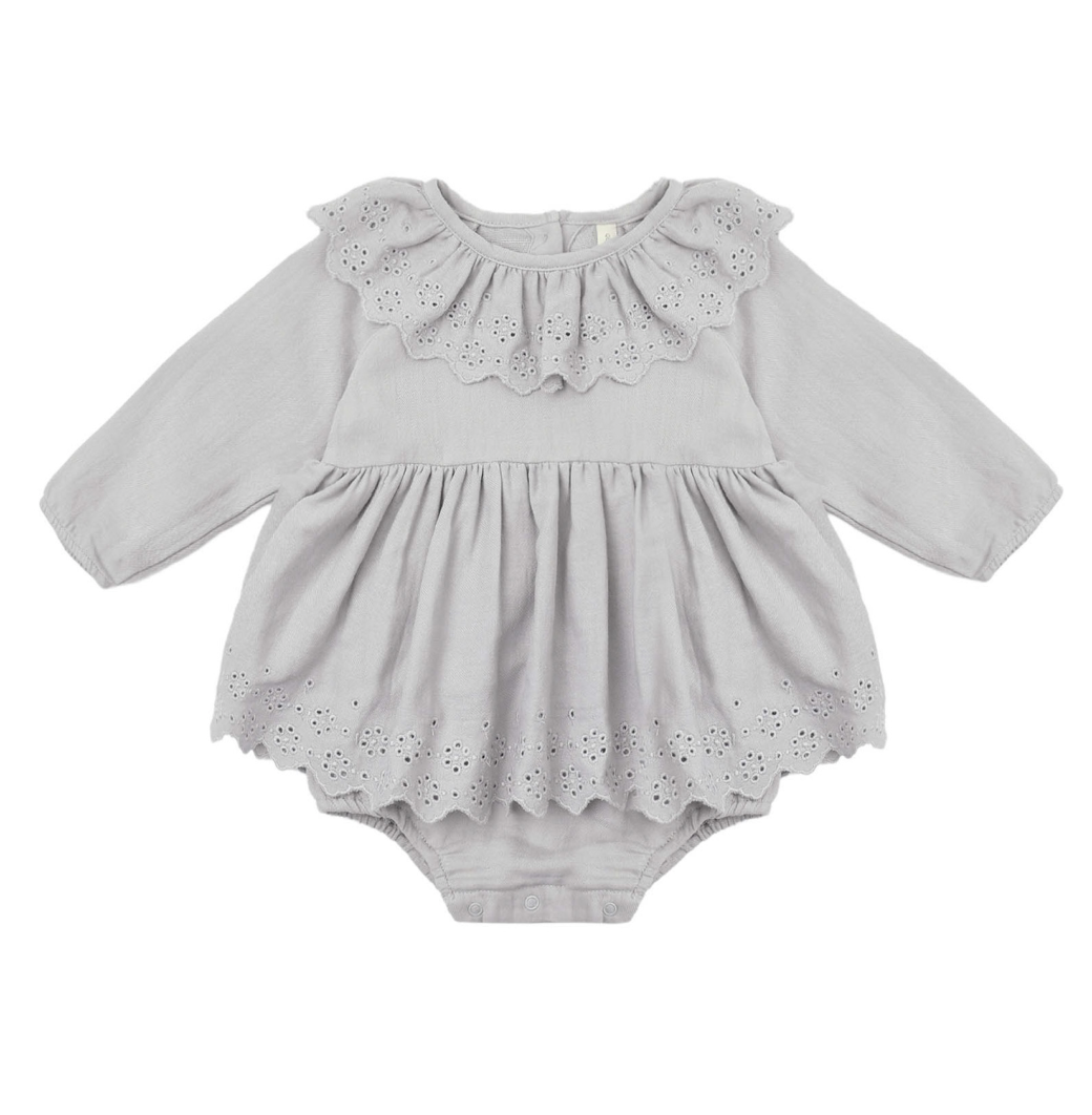 Thalia Romper- Cloud