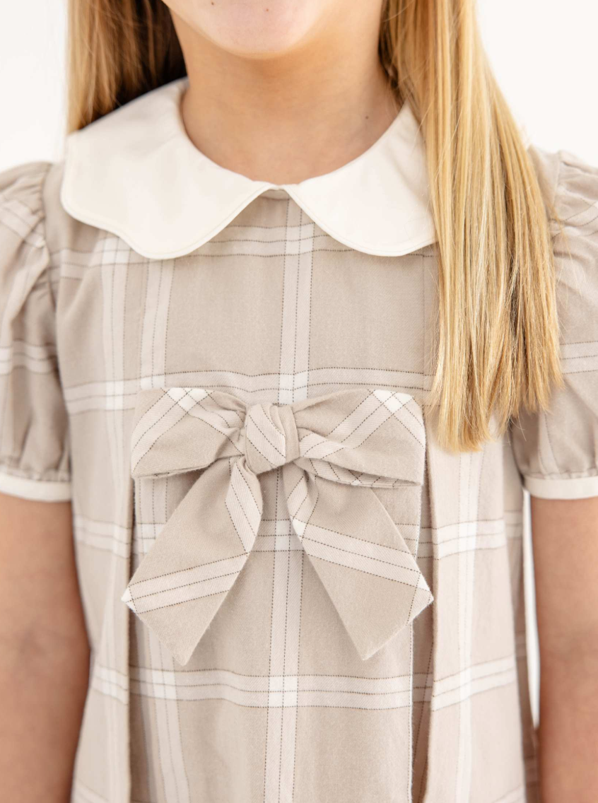 Francene Frock- Thompson Park Plaid