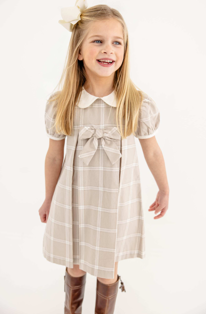 Francene Frock- Thompson Park Plaid