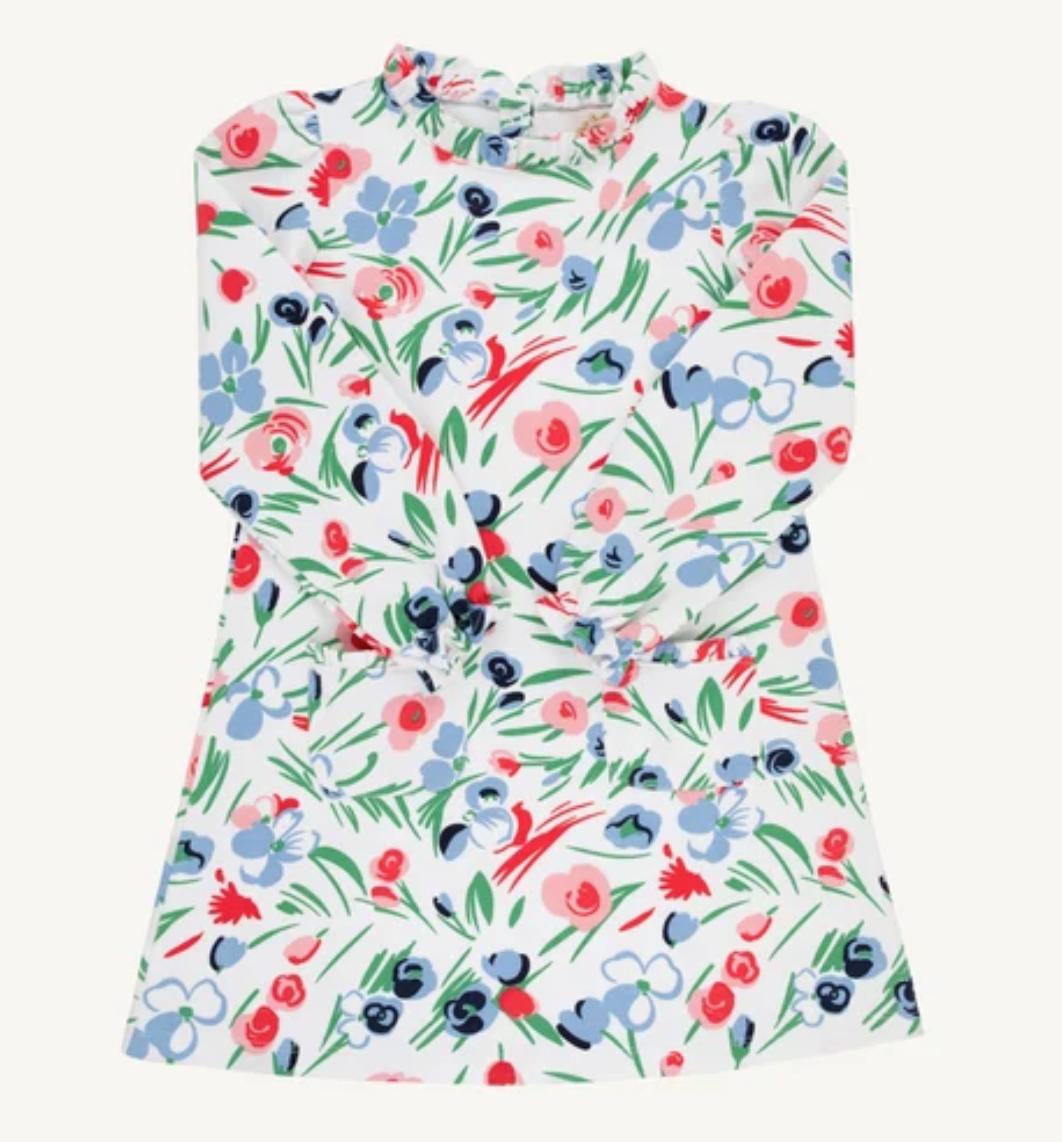 Lizzie's Luxe Leisure Dress- Fair Street Floral