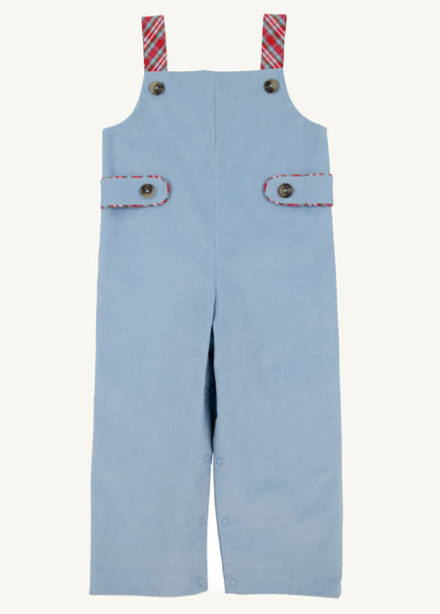 Teddy's Tab Longall- Barrington Blue with Woodspoint Plaid