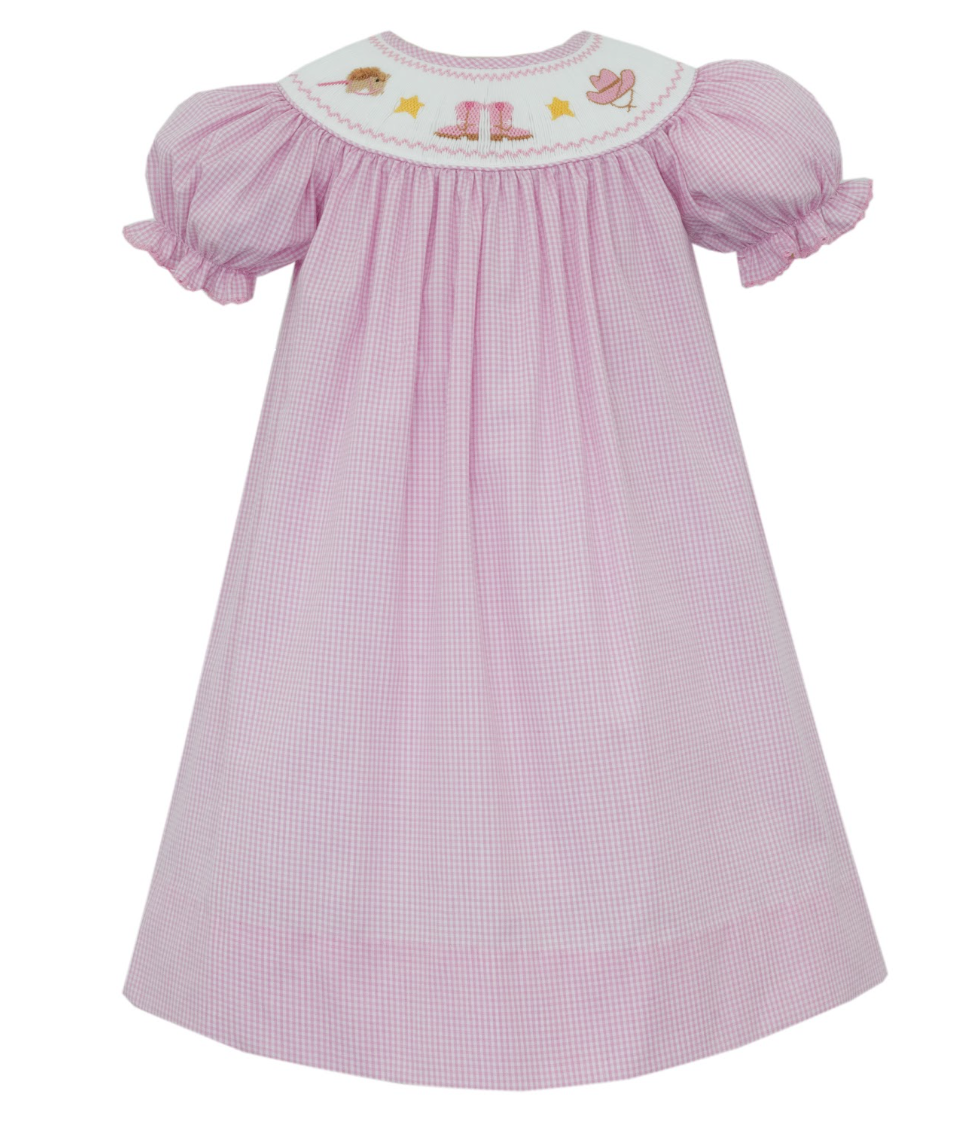 Boots, Hats, & Horse Gingham Bishop