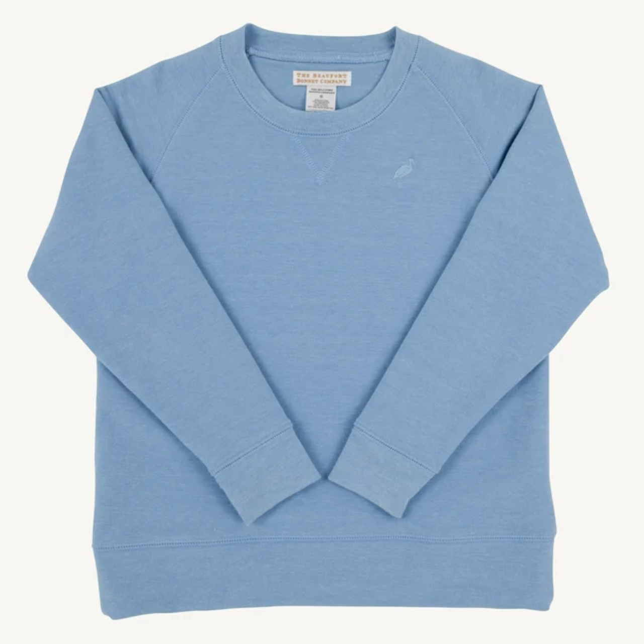 Cassidy Comfy Crewneck- Barrington Blue Heathered