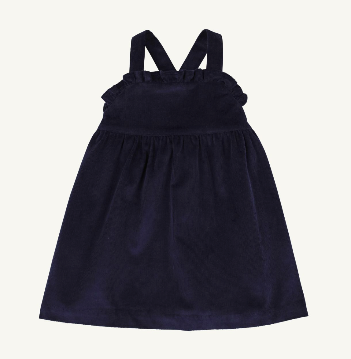 Macy Drew Dress- Nantucket Navy Corduroy