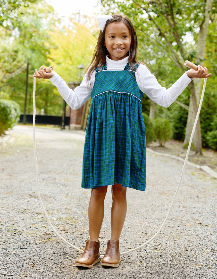 Demi Dress- Woodlake Point Plaid