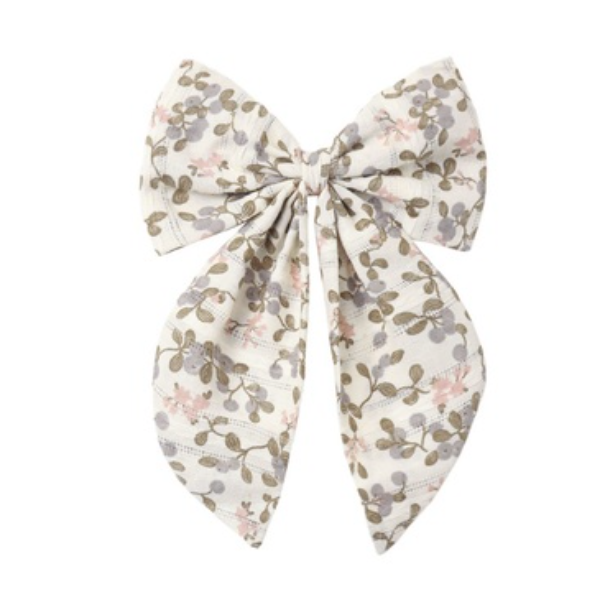 Oversized Bow- Winter Garden