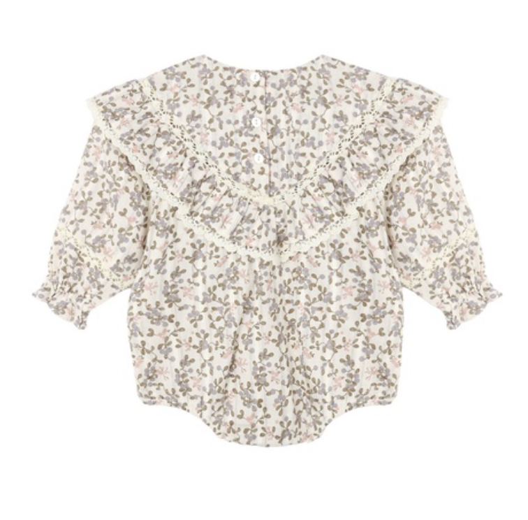 Winnie Romper- Winter Garden