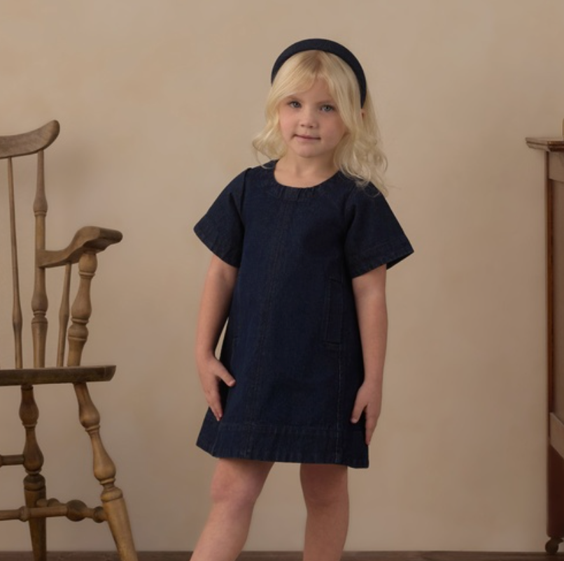 Savannah Dress- Dark Indigo
