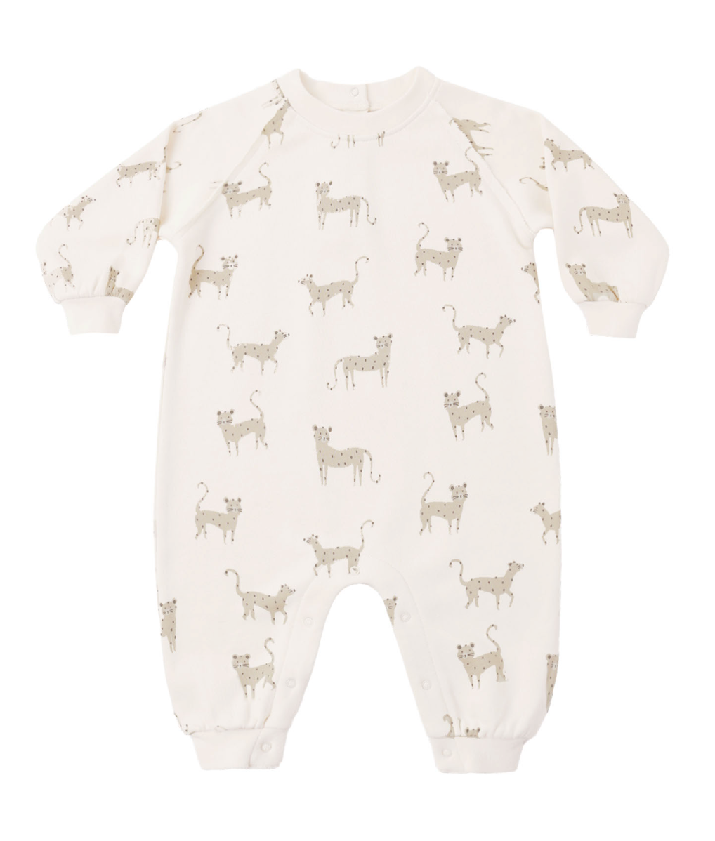 Raglan Jumpsuit- Leopards