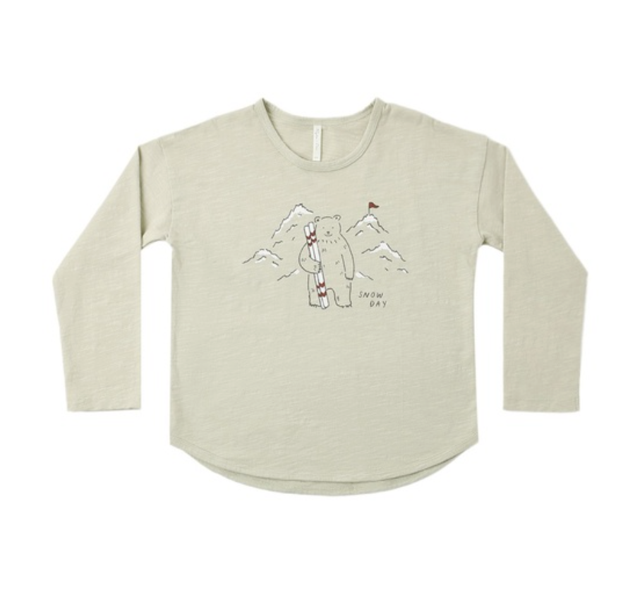 Long Sleeve Tee- Snow Day