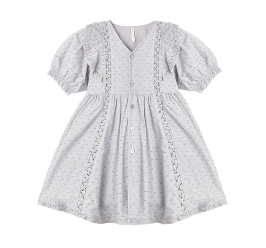 Lana Dress- Dusty Blue