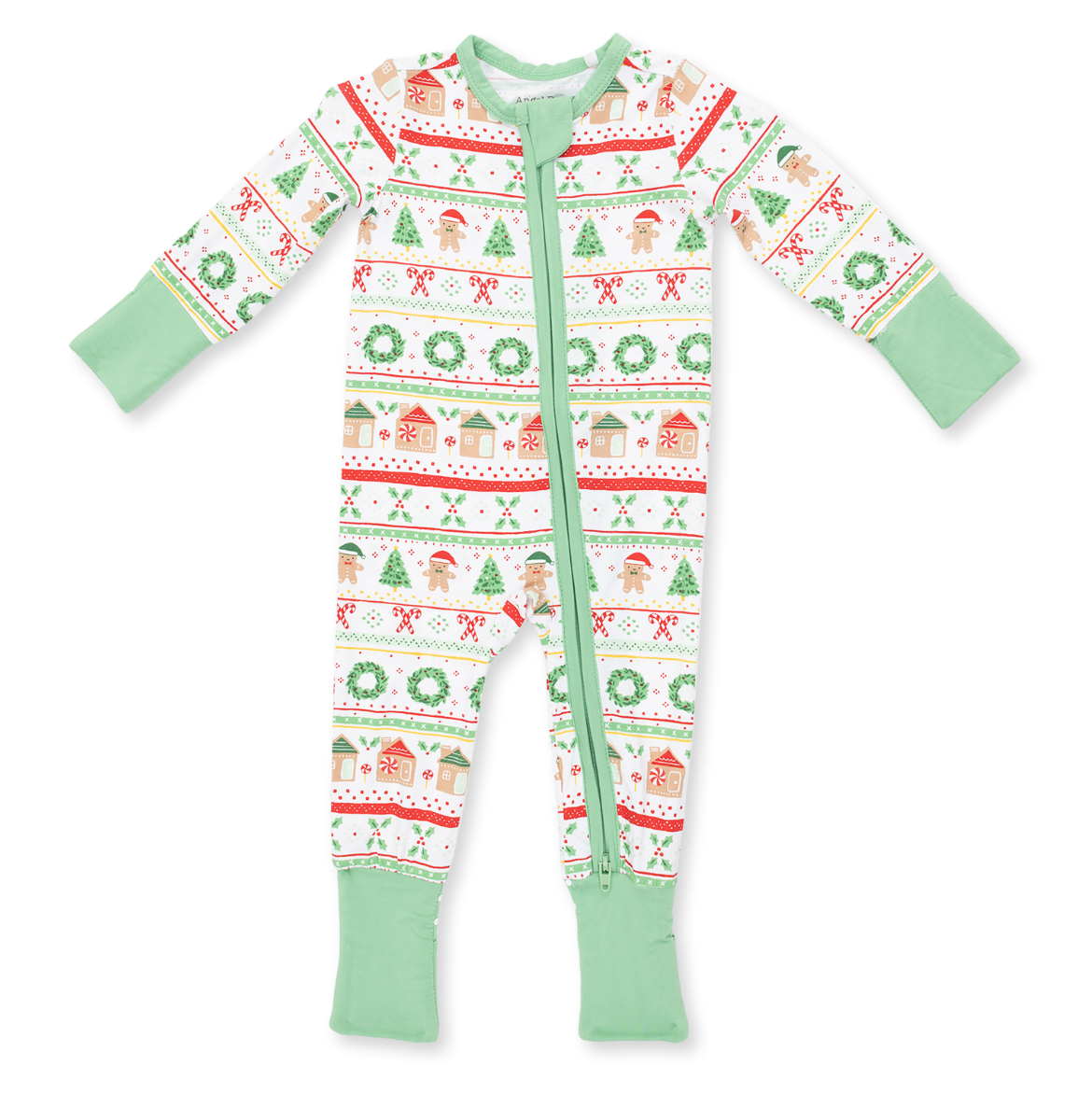Gingerbread Fair Isle Uni - Convertible Romper