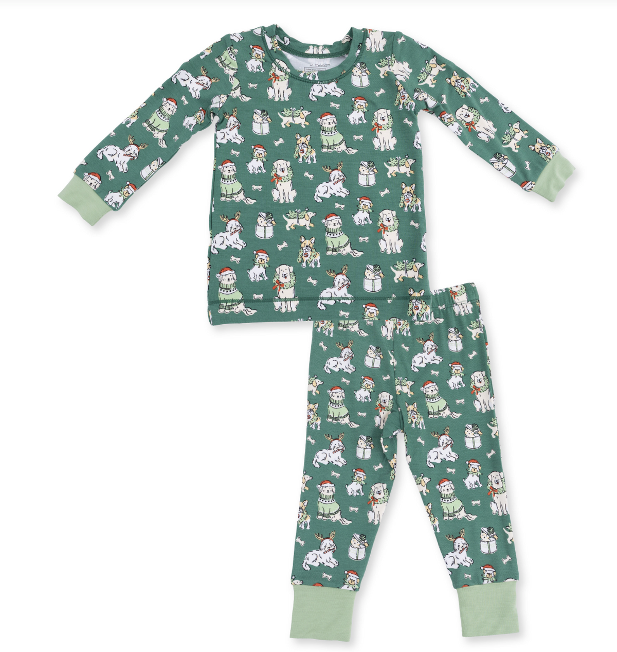 Christmas Dogs Uni - Long Sleeve Loungewear Set