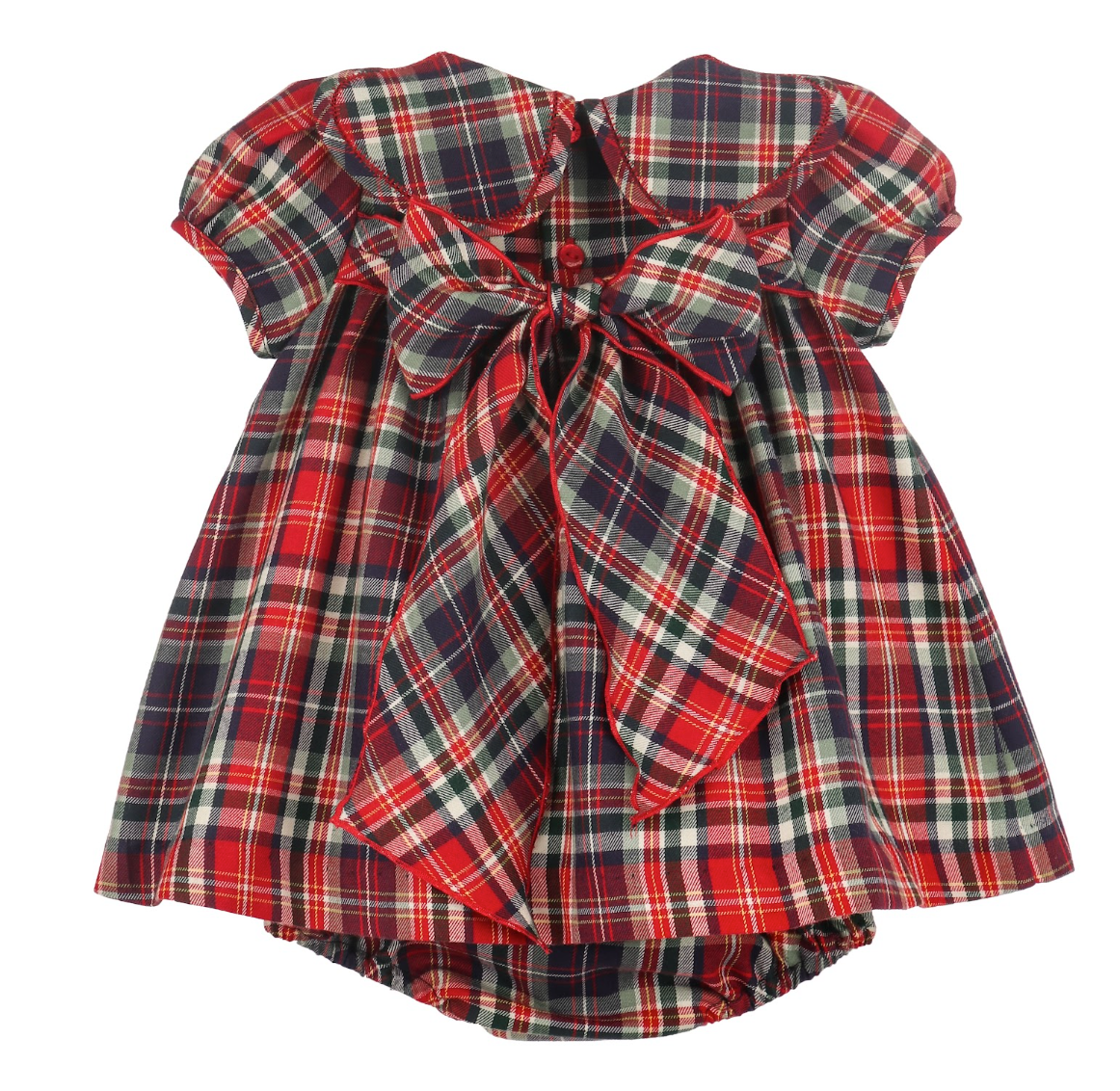 Evergreen Tartan Petal Float