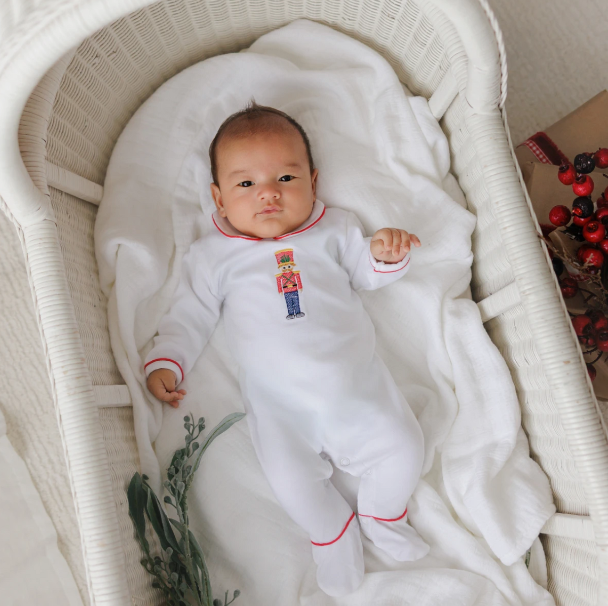 Little Soldier Cotton Romper