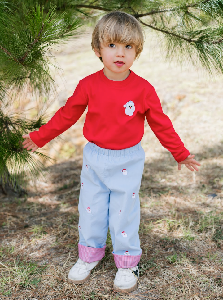 Harry Tee + Santa Face Pant