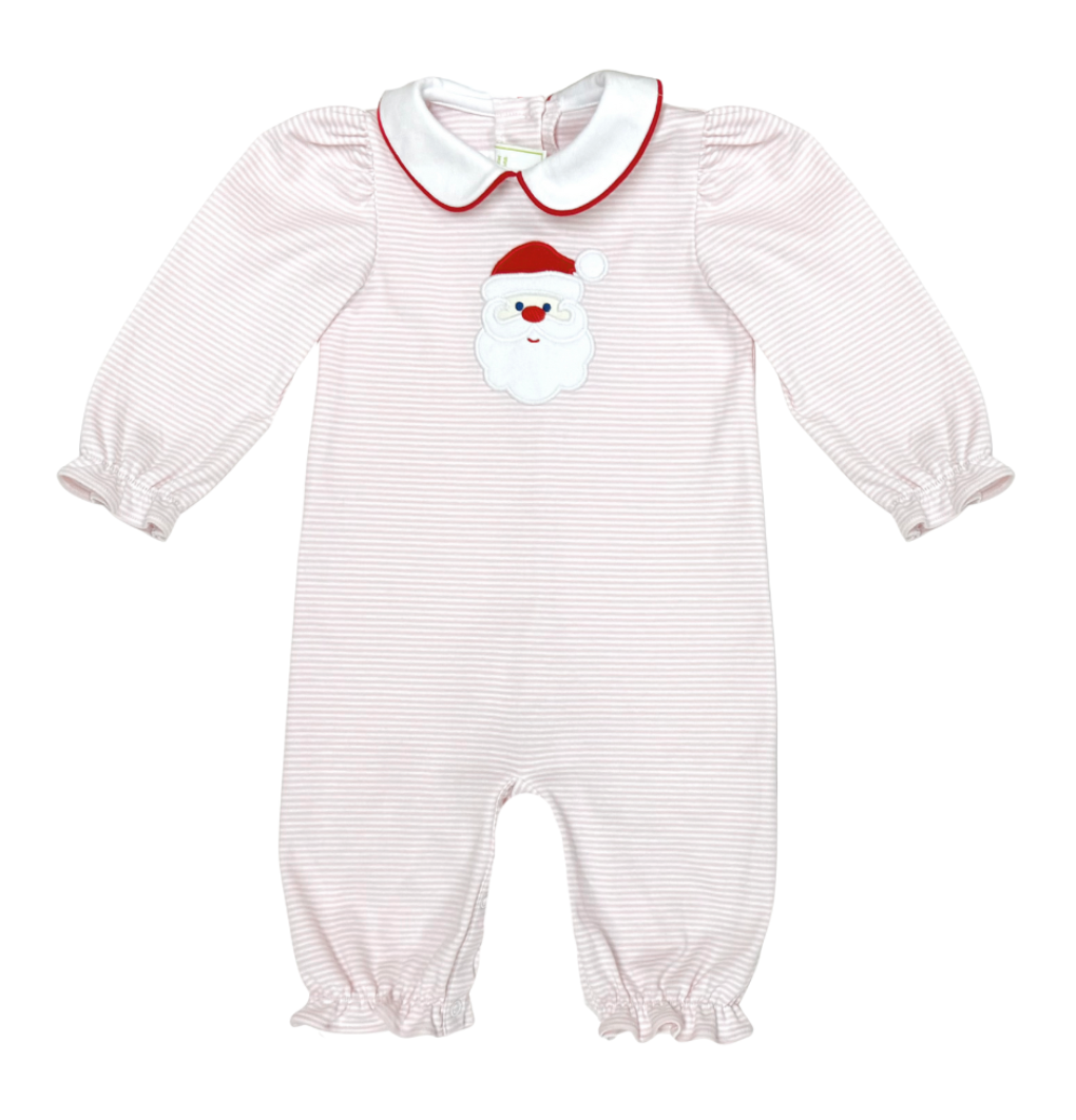 Louisa Bubble- Pink Knit Santa