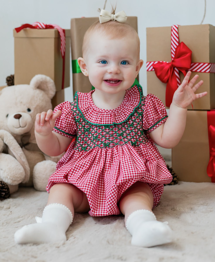Bella Bubble- Richmond Red Plaid