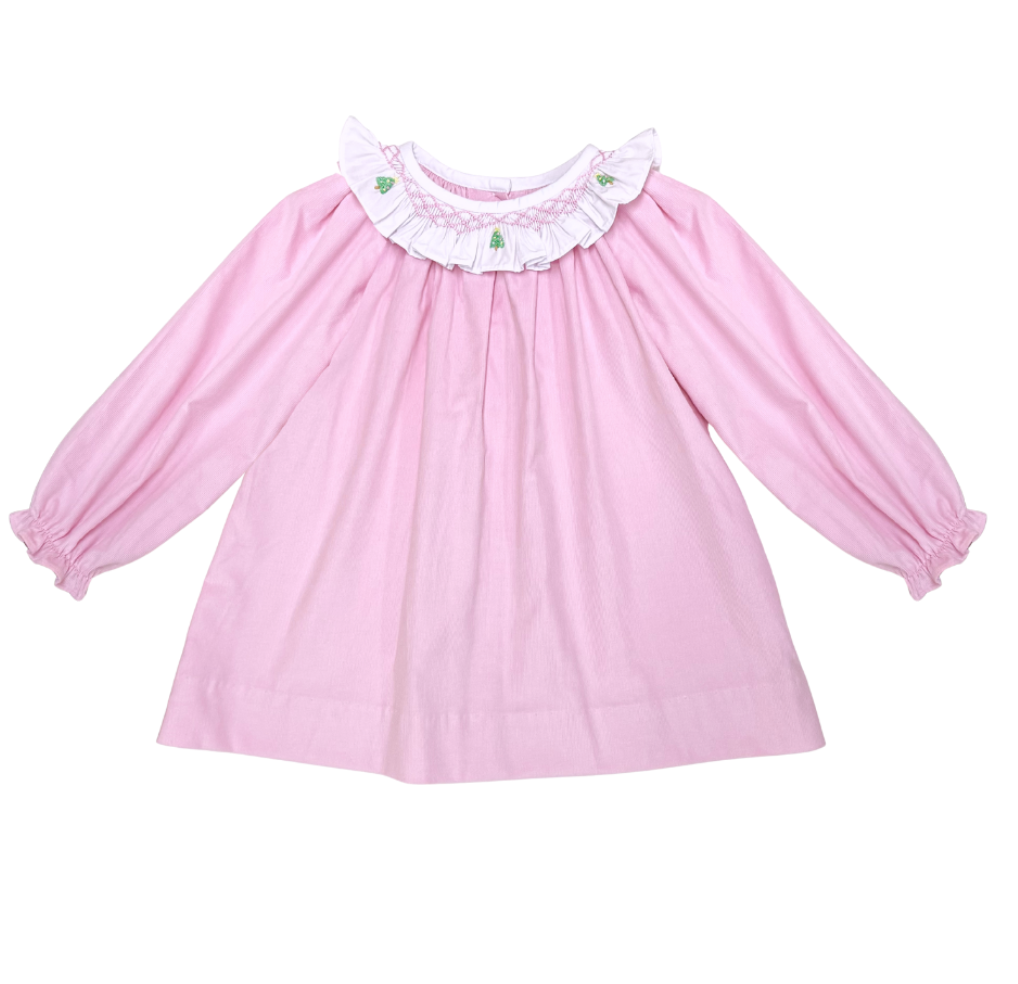 Scarlet Dress- Pink Cord Christmas Tree