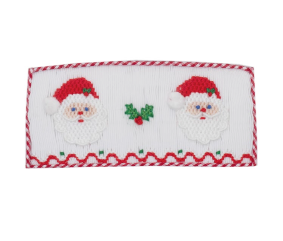 Santa's Face Smock LS Shirt + Pant Set