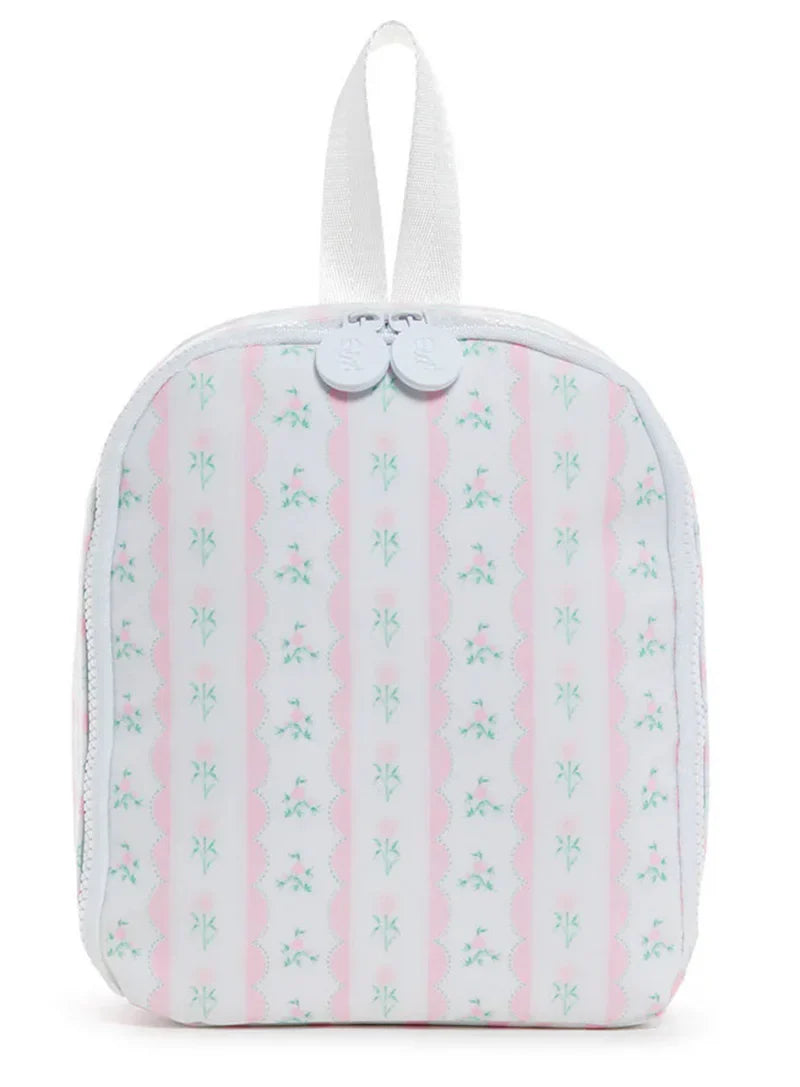 Bring It Lunch Bag- Ribbon Floral Pink