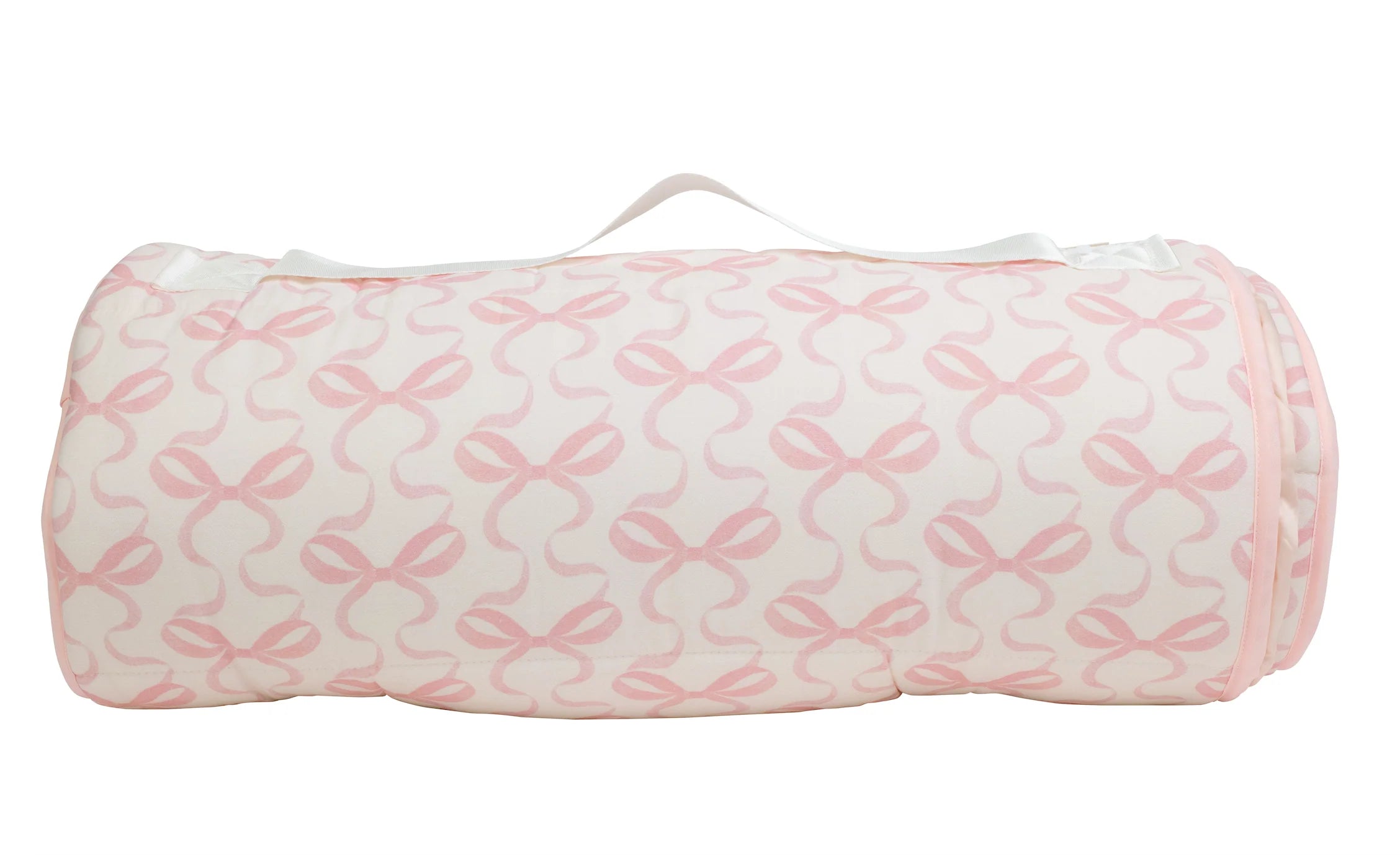 The Nap Mat in Bows on Pink