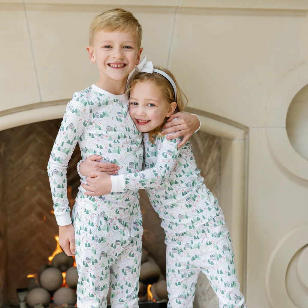 Grayson Pajama Pant Set - Ski Village
