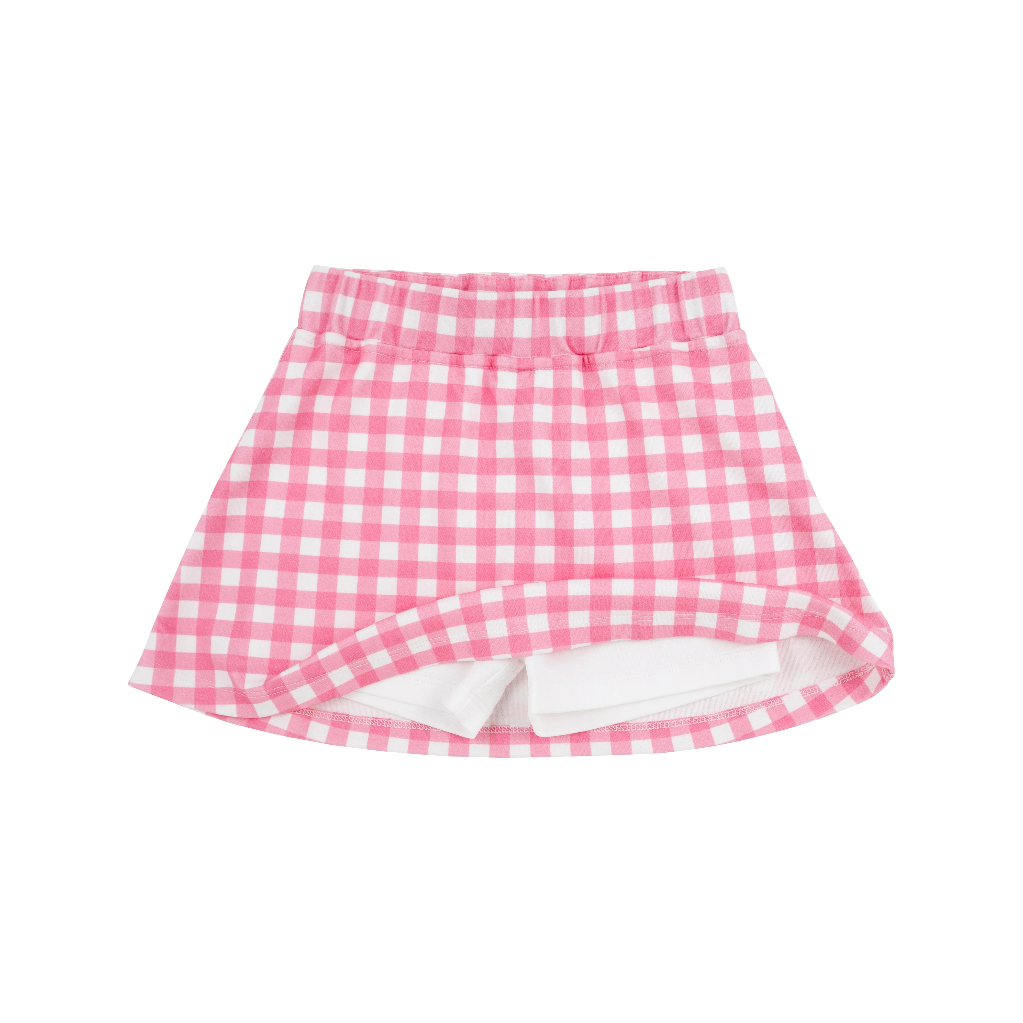 Searcy Skirt- Hamptons Hot Pink Gingham