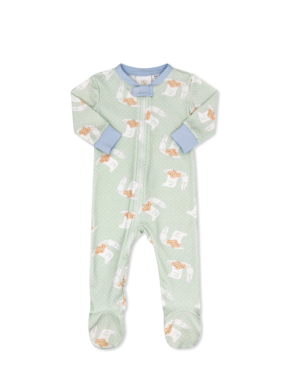 Once Upon a Time Footie- Baking Spirits High Bluffton Blue