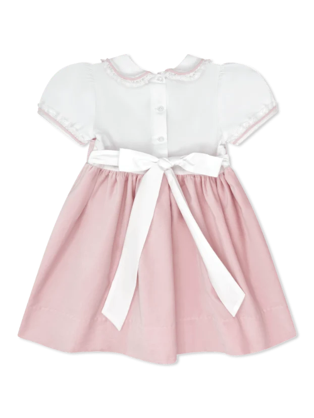 Sundays Best Dress- Petite Pink Velvet