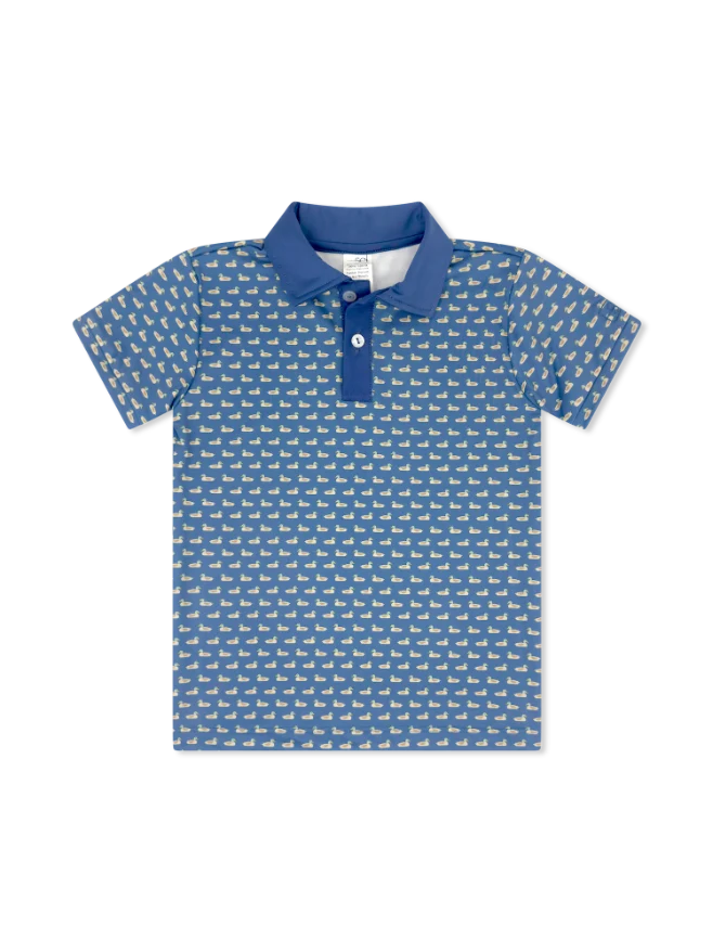 Parker Polo - Carolina Mallard