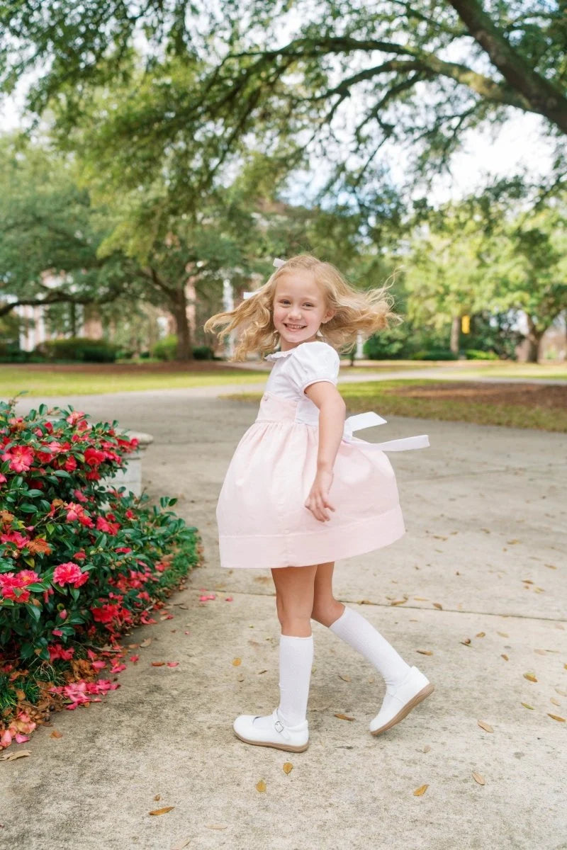 Sundays Best Dress- Petite Pink Velvet