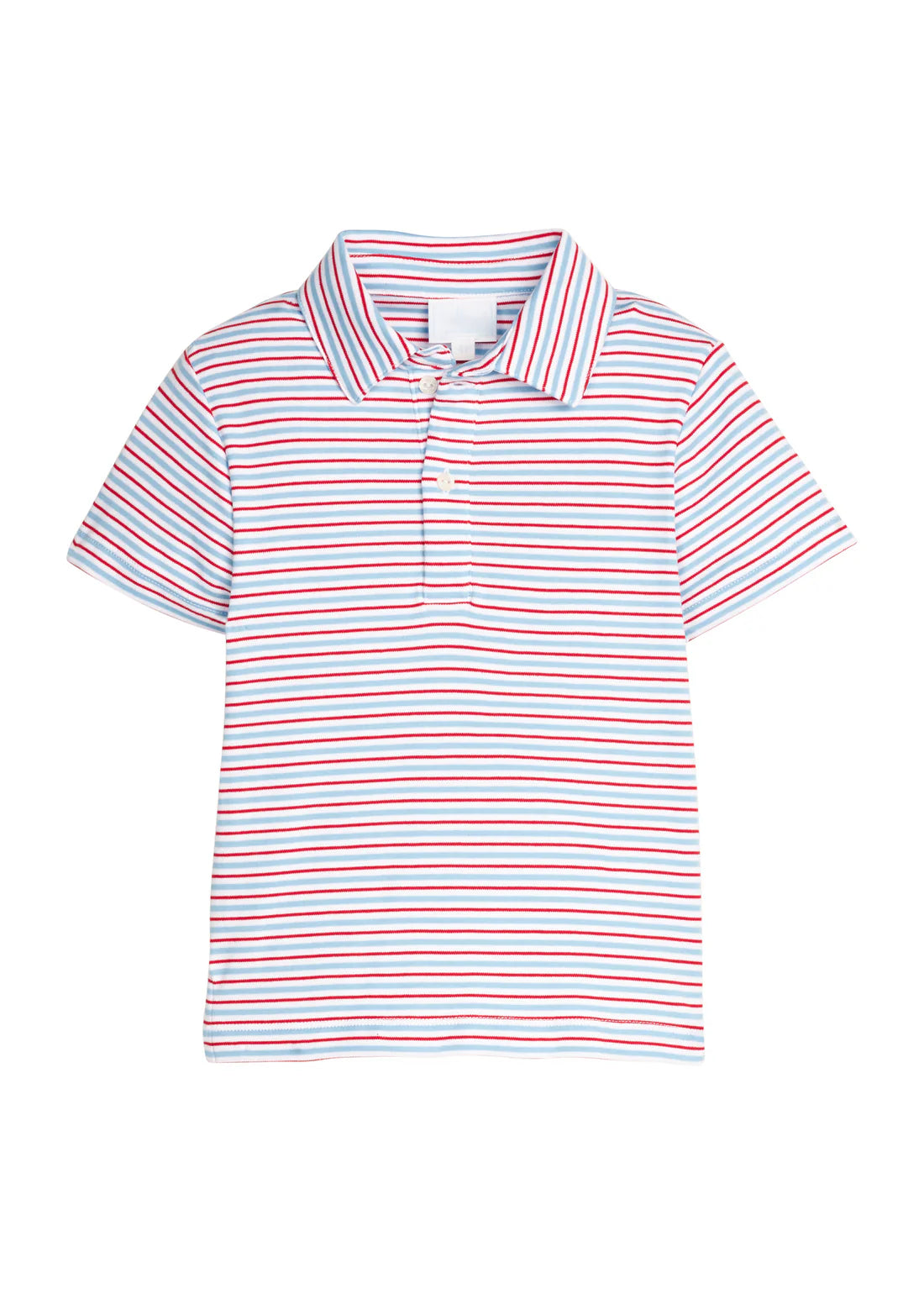 Short Sleeve Polo - Primary Stripe