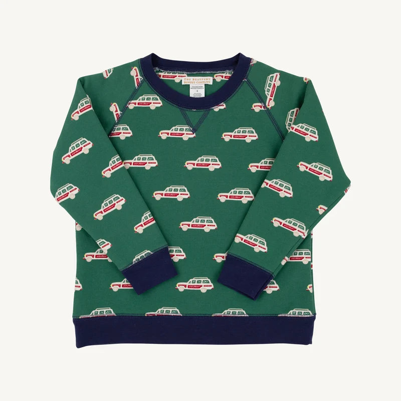 Smitty Sweatshirt- Windsor Wagon Grier Green