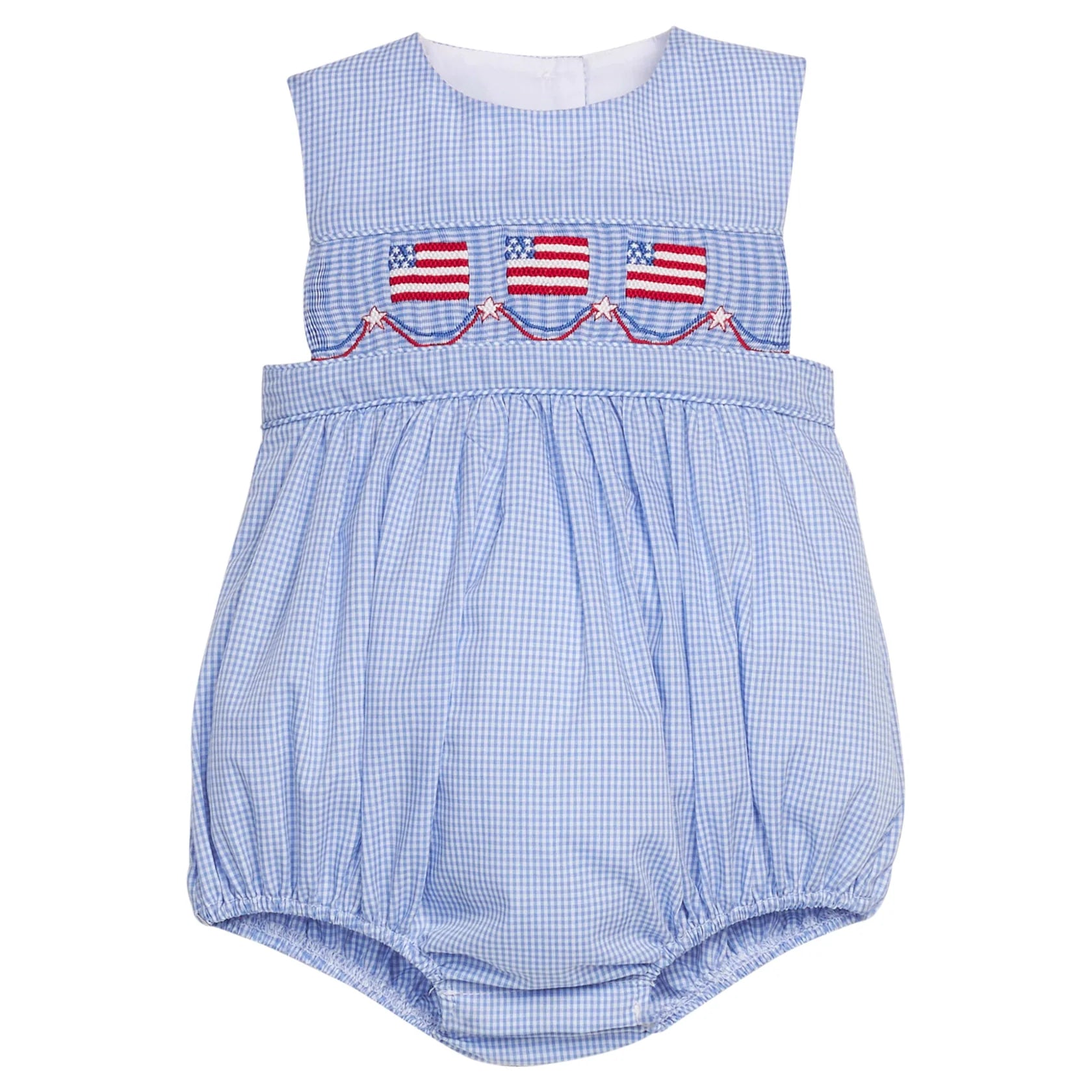 Smocked Apron Bubble- Flags