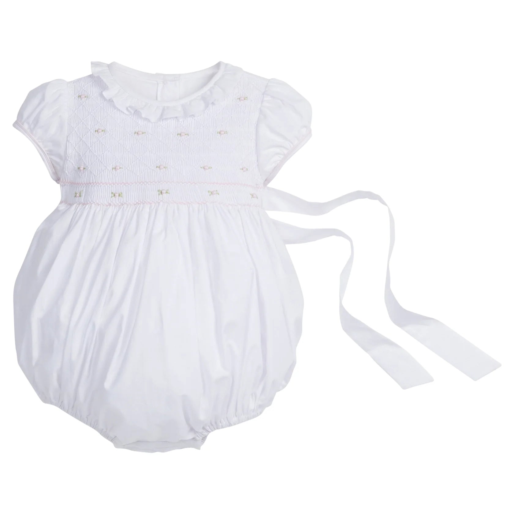 Smocked Claiborne Bubble - Rosebuds