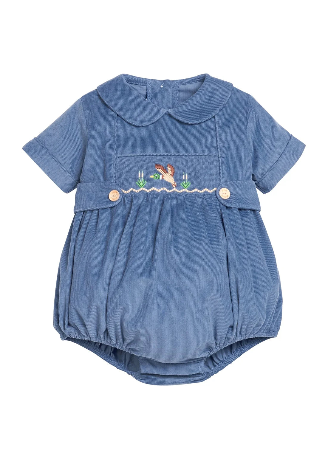 Smocked Daniel Bubble- Flying Mallard
