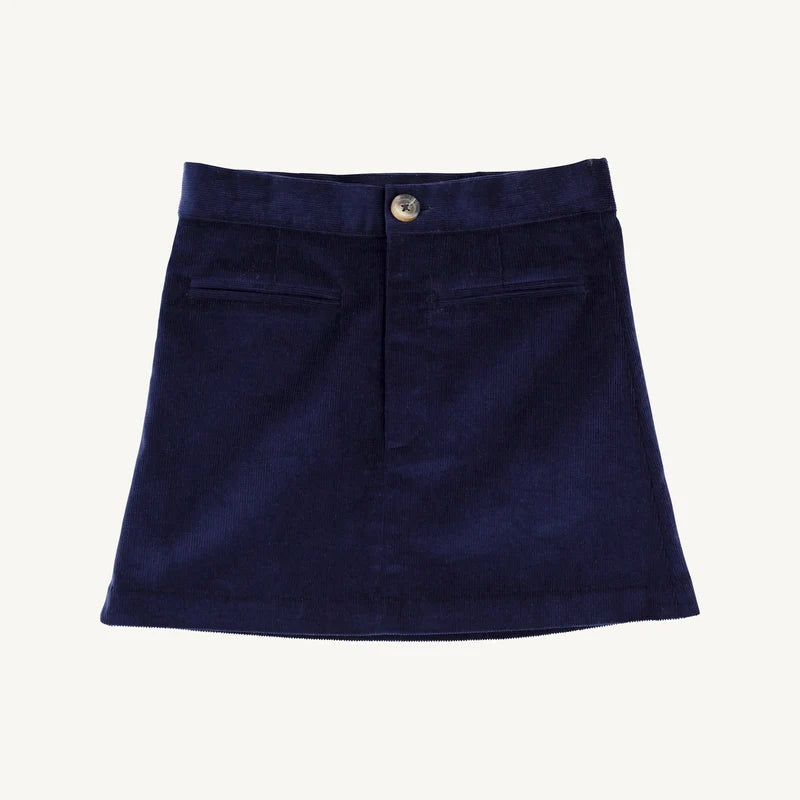 Stevi Skirt- Nantucket Navy