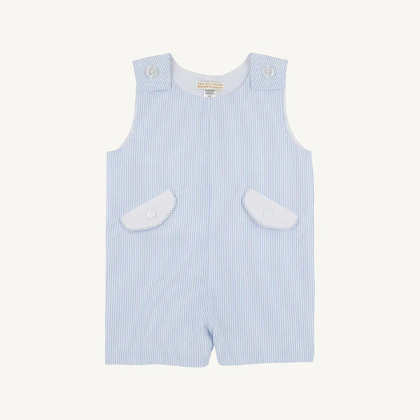 Prescott Pocket Jon Jon- Breakers Blue Seersucker