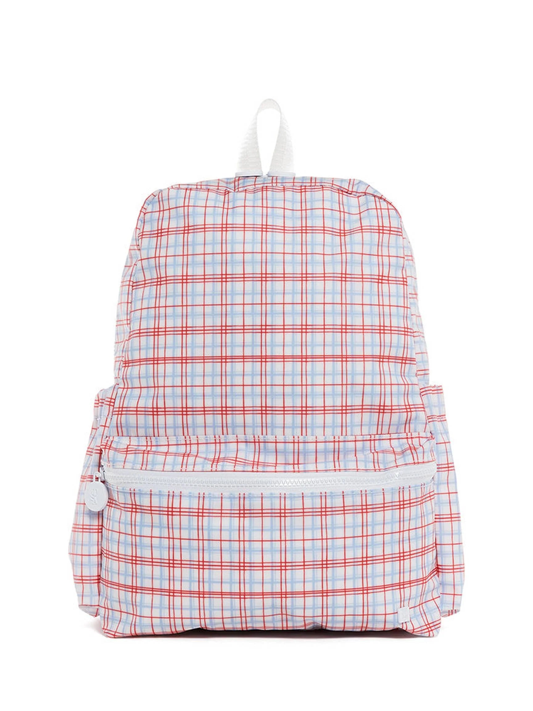 Backpacker- Classic Red Plaid