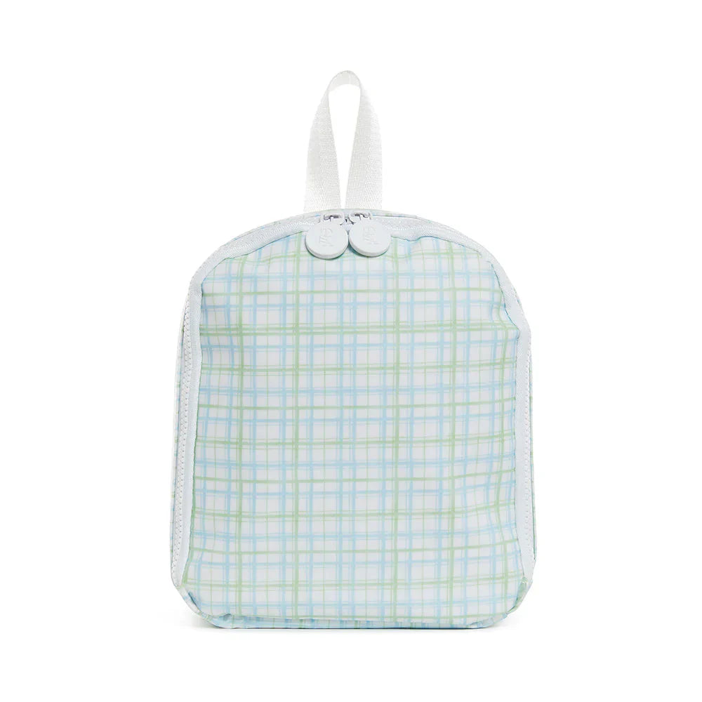 Bring It Lunch Bag- Classic Green Plaid