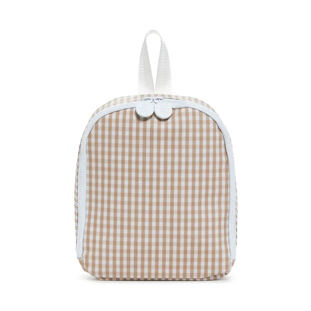 Bring It Lunch Bag- New Gingham Khaki