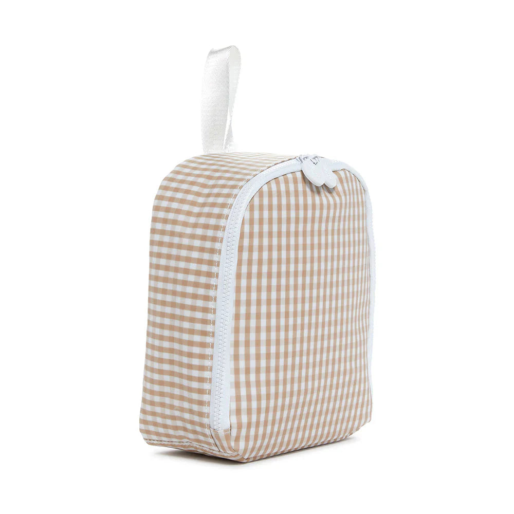 Bring It Lunch Bag- New Gingham Khaki