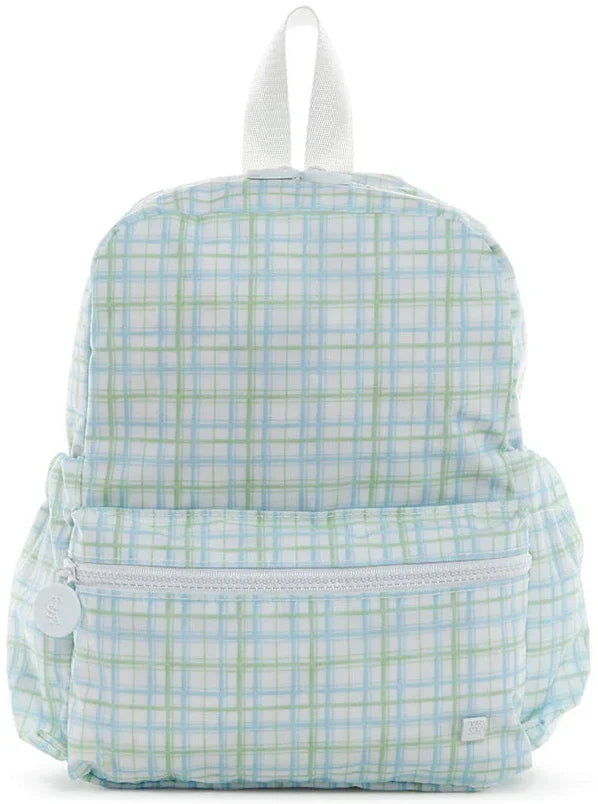 Classic Green Plaid Mini Backpacker