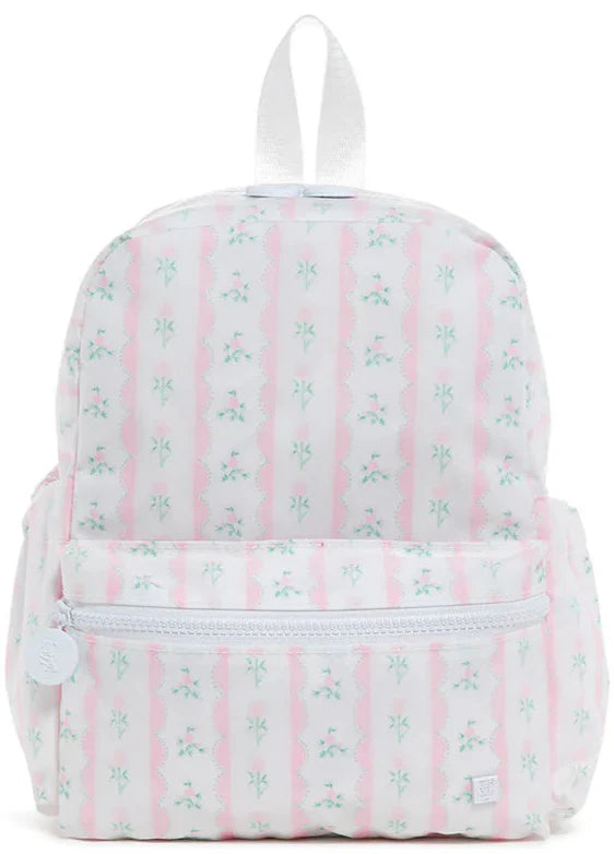 Pink Ribbon Floral Mini Backpacker