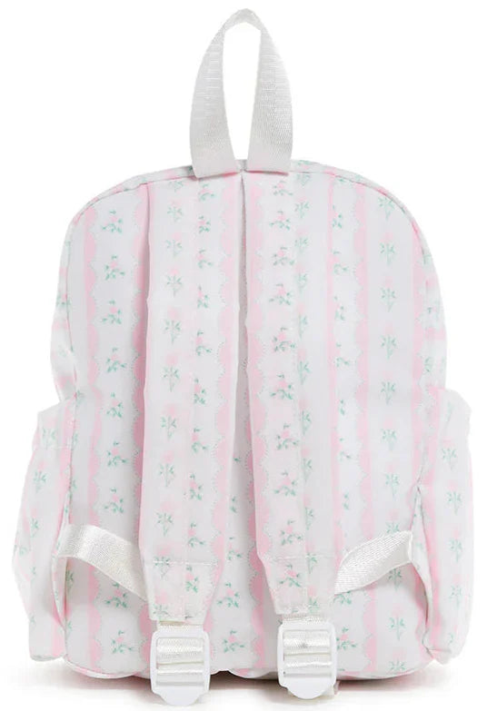 Pink Ribbon Floral Mini Backpacker