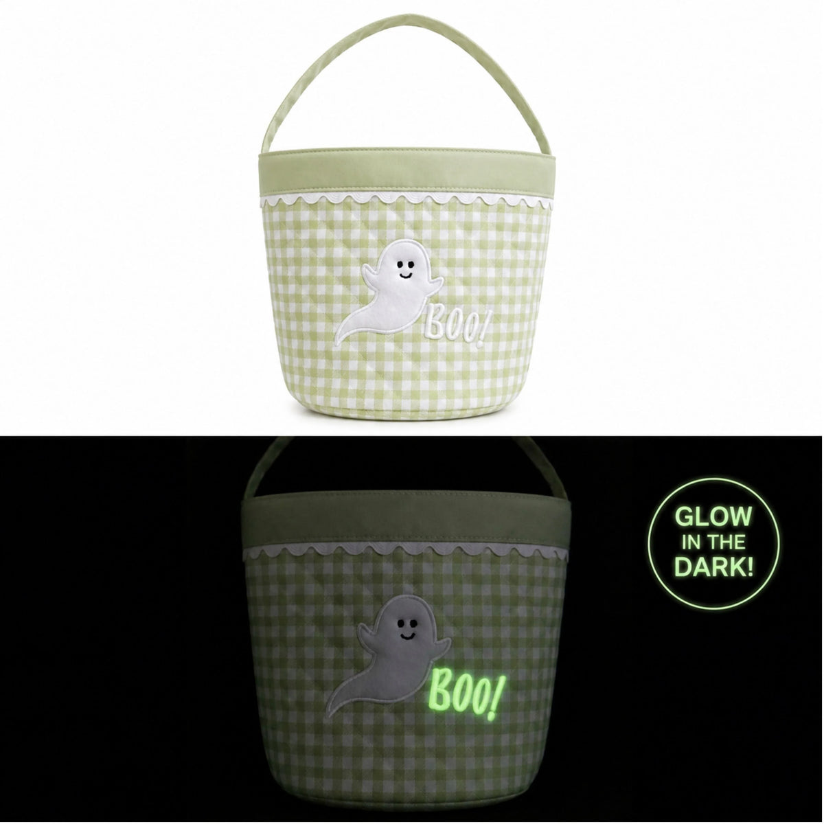 Glow in the Dark Boo Tote